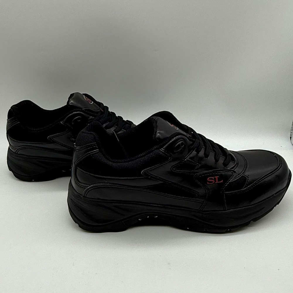 Slipless Shoes Sneakers‎ Women's 6.5 Black 302-02 By SL Shoes - Picture 4 of 10